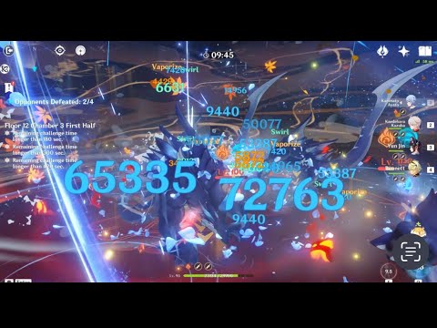 C6Ayato X C6Tighnari Abyss Floor 12-3 Speedrun