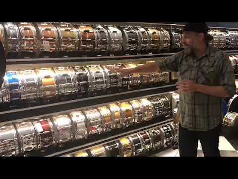 Steve Maxwell Vintage Drums - NY Store Remodel Snare Room