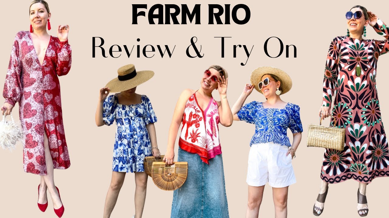 Farm Rio Rental Review from Nuuly and Rent The Runway | Try On Haul | 2024 | Coupons for you!