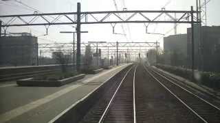preview picture of video '[cabinerit] A train driver's view: Leiden CS - Den Haag Centraal, 01-Apr-2014'