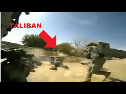Afghanistan Helmet Cam Combat Video Captures US Soldiers In Intense Close Taliban Ambush