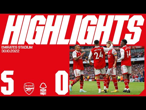FC Arsenal Londra 5-0 FC Nottingham Forest