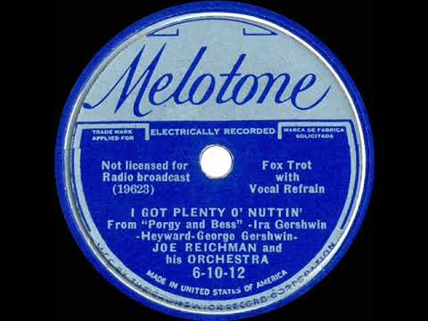 1936 Joe Reichman - I Got Plenty O’ Nuttin’ (Buddy Clark, vocal)