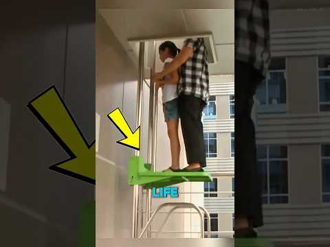 Lebensrettender Lift, der mit Schwerkraft funktioniert