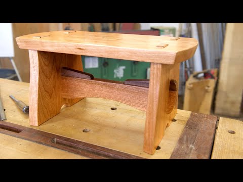 Japanese Joinery - Build a Step Stool