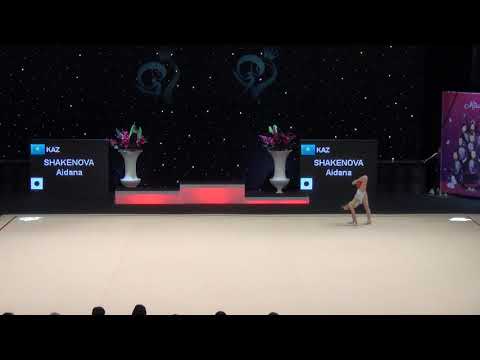 Aidana Shakenova  KAZ AA ball Miss Valentine 2019