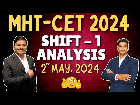 MHT-CET 2024 MATHS SHIFT ANALYSIS : 2ND MAY SHIFT 1 ANALYSIS BY DINESH SIR | DINESH SIR LIVE STUDY