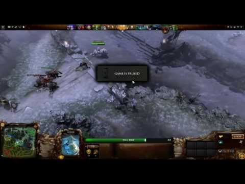 Dota 2 - S4 8K MMR plays Outworld Devourer with Moonshard - all enemy leaves the match - Full Game