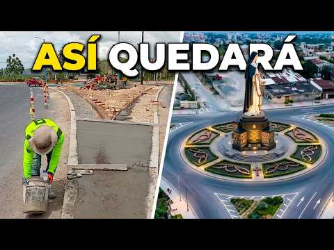 Avanza la construcción de la Virgen Santa Rosa en el cantón Atacames