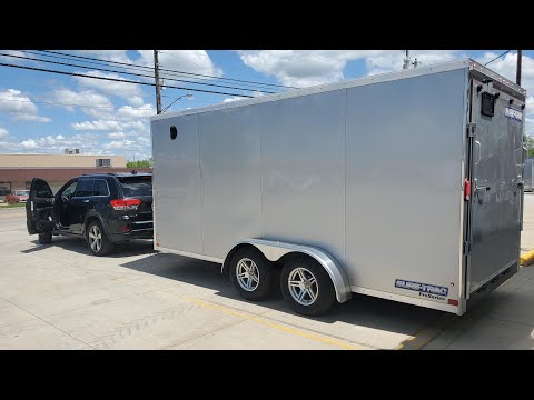 How much can you fit in your 7'x16' enclosed trailer