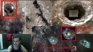 Emerald Dome On Moon! With Two other black domes! NASA link! July 2018, UFO Sighting Daily News.