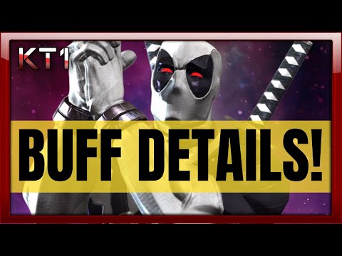 Deadpool X-Force Buff Details! Bleed And Power Gain And Taunt Spam!