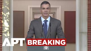 Spain PM Sanchez Calls Snap Election for November 29, Vows to Fight for Another Term | APT