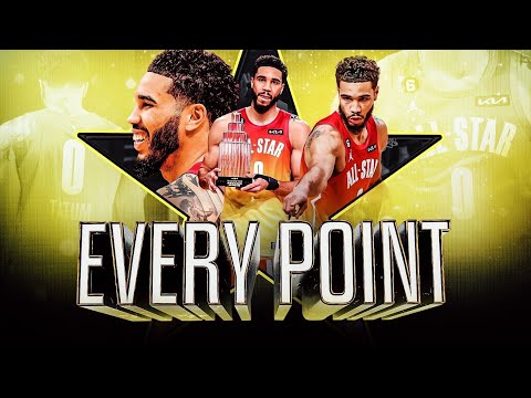 EVERY POINT From Jayson Tatum’s  #NBAAllStar Record-Setting Night -55 PTS