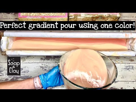 Orange Mimosa Ombre | How to achieve the perfect gradient pour | Day 25/365