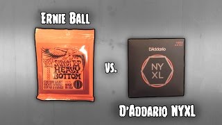 Video thumbnail for Ernie Ball vs. D'Addario NYXL (10-52) METAL | Phill Behean by Phill Behean Audio