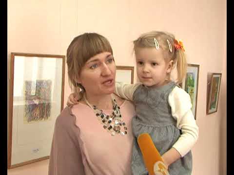 Курск. В детской картинной галерее, расположенной в школе №27, открылась новая выставка