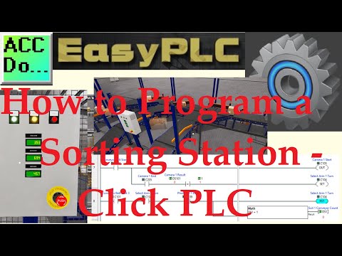 How to Program a Sorting Station - Click PLC