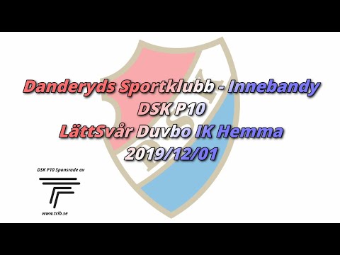 DSK P10 - Duvbo IK Blå LättSvår 191117