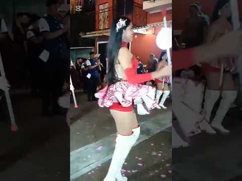 Cachiporristas de ilobasco latín band en San Rafael Obrajuelo 2025