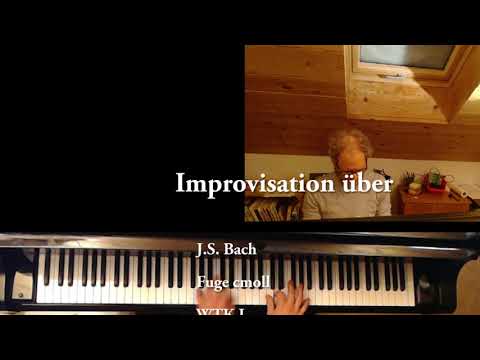 jazzy improvisation on J.S.Bach Fuge c-minor