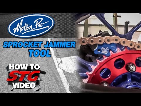 Motion Pro Sprocket Jammer Review from Sportbiketrackgear.com