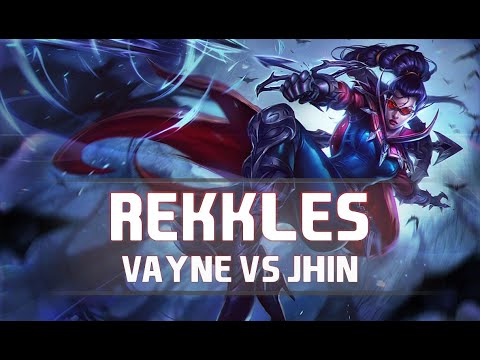 Rekkles as Vayne vs Jhin - S8 ADC Ranked Gameplay