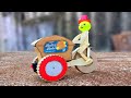 Make An Lce Cream Pepsi Rickshaw With Robot Ice Cream Trolley From Pepsi Cans DIY H3M