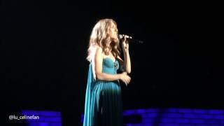 Celine Dion - Somewhere over the rainbow - Vegas September 08th 2015