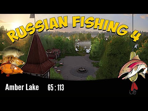 Russian fishing 4 - amber lake - active spot