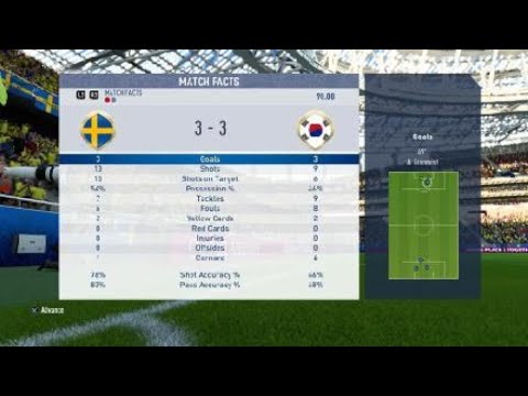 FIFA World Cup Group F ( Sweden v Korea Republic )
