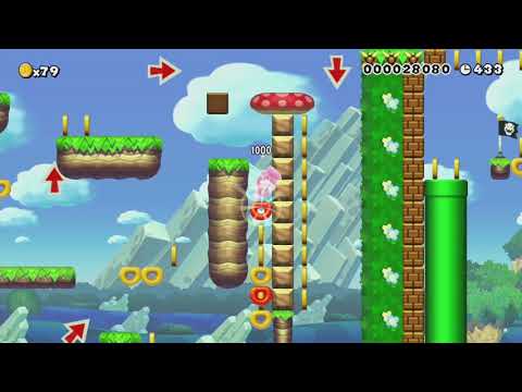 Easy's Fun and no Enemies!! by GTRP_Easy - SUPER MARIO MAKER - NO COMMENTARY 1bi