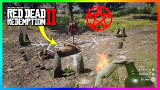 What Happens If You Perform A Sacrifice At The Pagan Ritual Site In Red Dead Redemption 2? (RDR2)