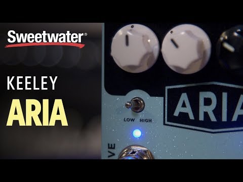Keeley Aria Compressor and Overdrive Pedal | Sweetwater
