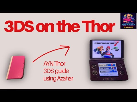 Turn Your AYN Thor into a 3DS Beast! 🔥 Azahar Setup Explained