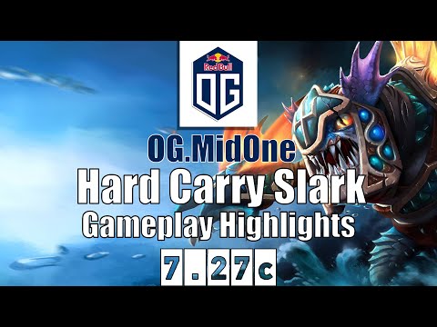 Slark | OG.midone | Hard Carry Slark Highlights | 7.27c Gameplay Highlights