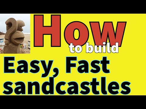 Sandcastles - easy and fast #fyp