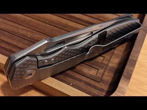 A titanium beast working knife.