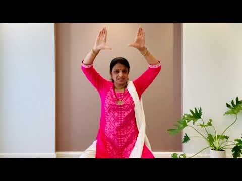 Bharatanatyam - mudras - 18 - sarpasheersha mudra viniyoga