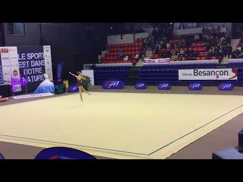 Eloïse Massemin - Nat C 18 ans et + - France Besançon 2018