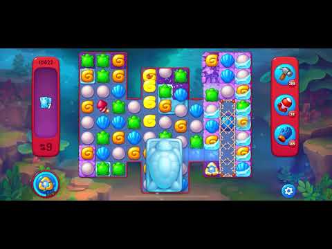 Fishdom Hard level 10422 no boosters フィッシュダム ハード
