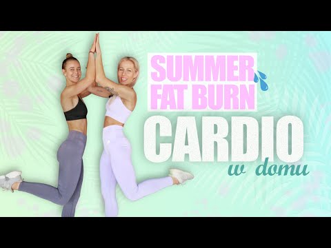 CARDIO ☀ FAT BURN 💦 AT HOME WORKOUT | Agata Zając