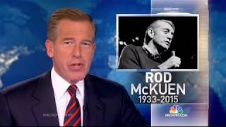 Rod McKuen, Dead at 81 - NBC Nightly News