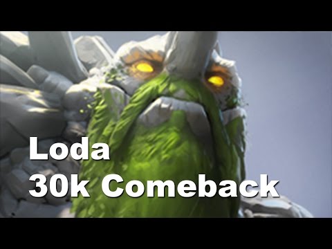 Loda Tiny 30000 Difference Comeback Dota 2