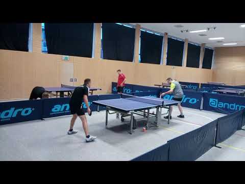 Tischtennis-Turnier | Oberaula 2020 | Halbfinale C-Klasse | L. Ickler vs. M. Klippert