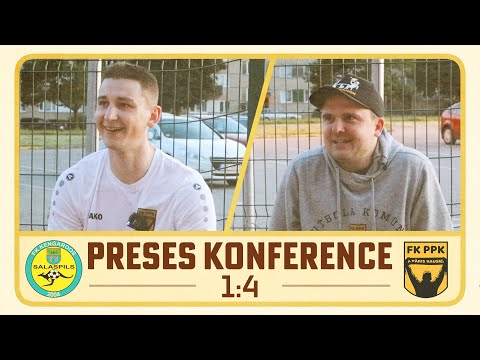 SK Kengaroos  - FK PPK/Betsafe 1:4 PRESES KONFERENCE