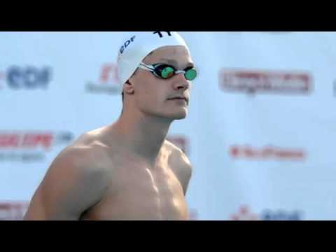 Yannik Agnel Wins mens 200m Freestyle