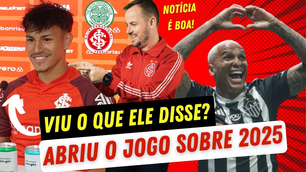 BERNABEI ABRE O JOGO SOBRE 2025 E REVELA DESEJO | VIU O QUE ELE DISSE? | ATLÉTICO-MG DÁ BOA NOTÍCIA