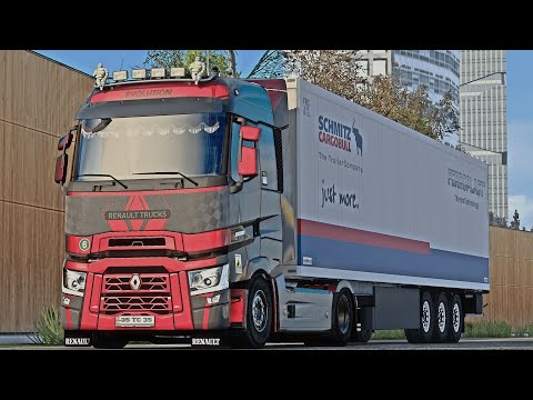 4K|ETS2 1.42 Promods 2.57 Renault T 473 Amsterdam (NL) - Frankfurt (DE)