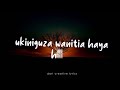 Willy Paul - Tamu Walahi ( Lyric Video )